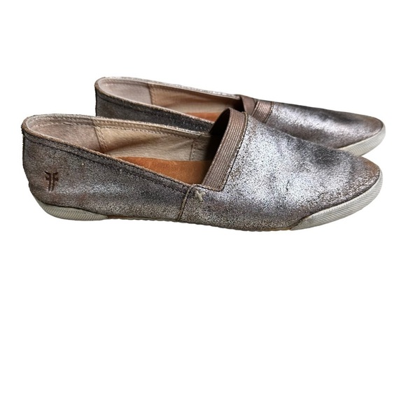 Frye Melanie Slip-On Flat Sneaker Rose Gold. Size 7.5 - Picture 1 of 8